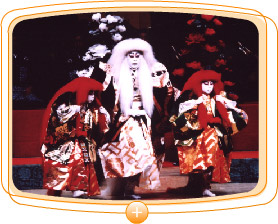 日 本 大 歌 舞 伎 团 的 演 出 。
