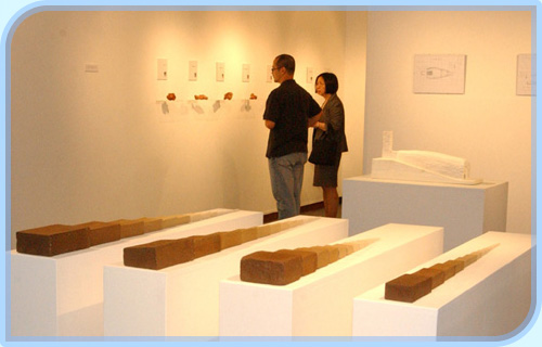 第二届「艺游邻里计划」其中的一项展览 ── 「凹凸世界 ── 尹丽娟陶塑作品展」，于香港视觉艺术中心举行。