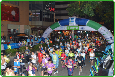 「香港马拉松2014」吸引本地和国际跑手参赛。