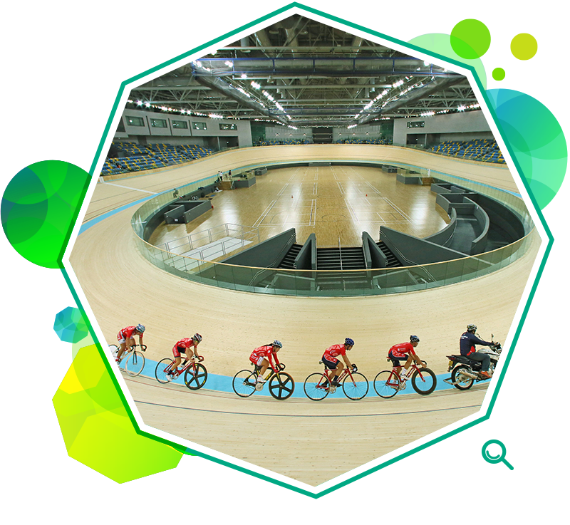 The Hong Kong Velodrome provides a high quality training base for the Hong Kong Cycling Team.
