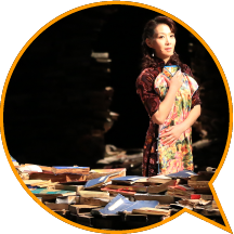 李六乙戲劇工作室呈獻《小城之春》，由北京人民藝術劇院與中國國家話劇院攜手演出。