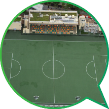 牛头角公园设有一个七人硬地足球场。
