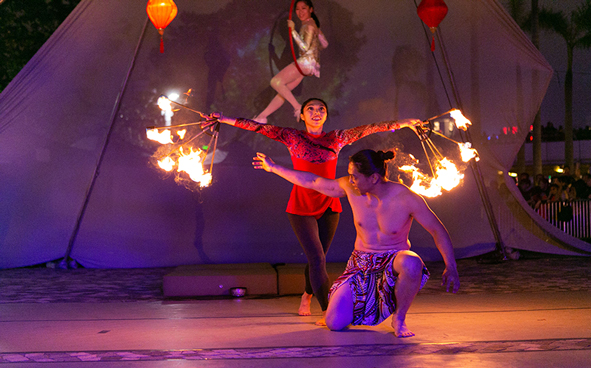 市區元宵綵燈會：多媒體舞蹈及馬戲表演《鳳凰》— 香港馬戲團