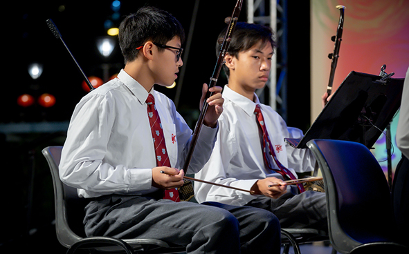 Chinese Orchestra Performance by Shung Tak Catholic English College 