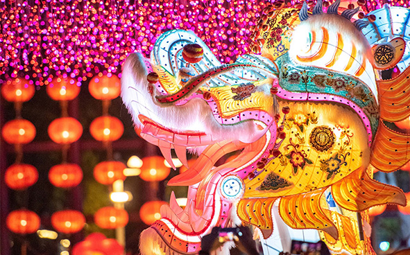 巿區中秋綵燈展 - 香港非物質文化遺產 - 傳統花燈紮作展示