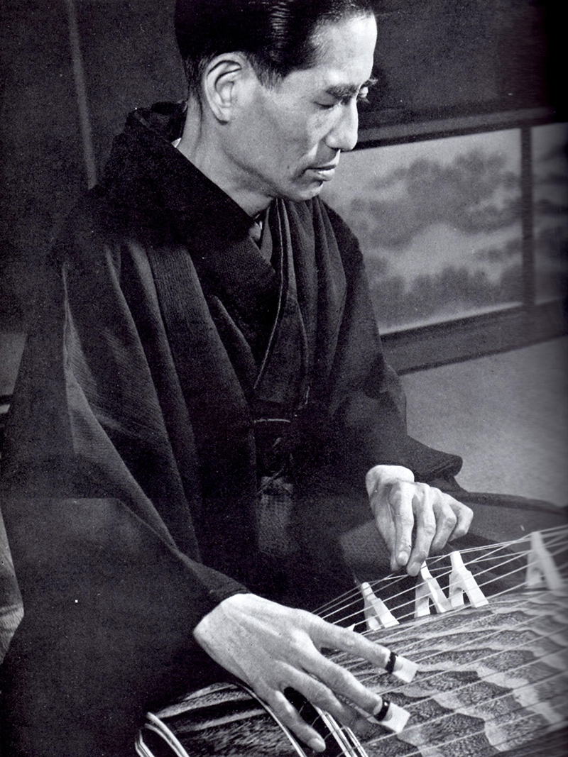 Miyagi Michio, a koto virtuoso, composer and educator