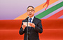 民政事务局局长刘江华先生致辞。