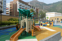Three children's play areas2