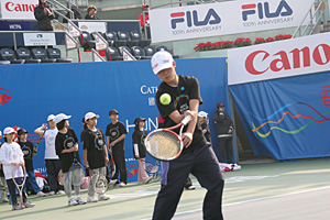 香港网球精英赛2011-星级网球教室