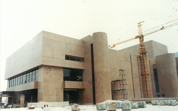 Close to completion of construction