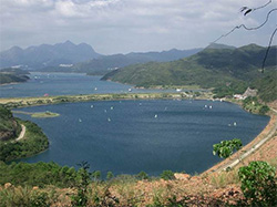 Panorama of Artificial Lake