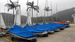 Storage Area of Sailing Dinghy - 420