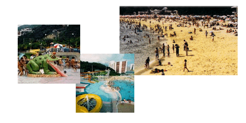 Graphic: Beaches and Swimming  Pools