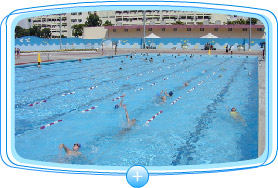 Using ozone sterilisation and brine systems in swimming pools is our environmental measure.