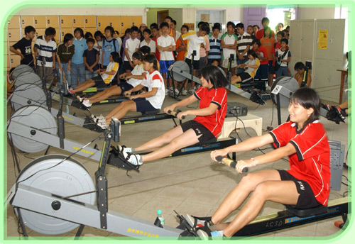 Under the School Sports Programme, youngsters have opportunities to participate in various types of sports.