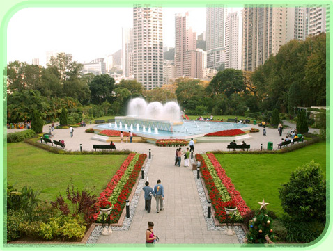 The Hong Kong Zoological and Botanical Gardens is the 'green lung' of Hong Kong.