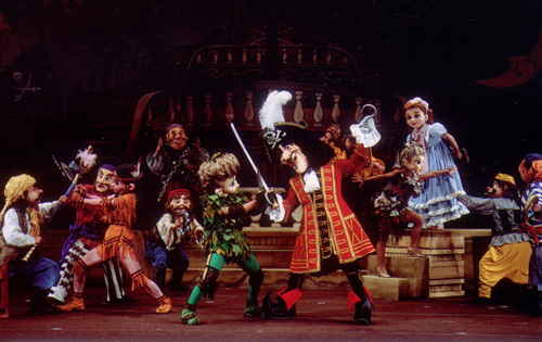 Japan's Theatre Hikosen with its stunning puppetry performance of Peter Pan. 