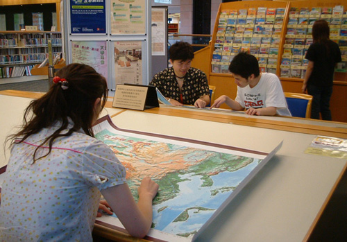 Specialised reference services, including the Map Library, are provided at the Hong Kong Central Library.
