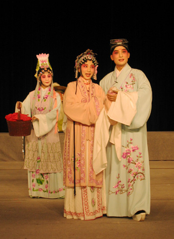 The Peony Pavilion from the Suzhou Kunqu Opera Theatre of Jiangsu was part of the varied Chinese opera programme presented by the LCSD.  