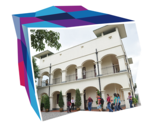 A service contractor looks after daily management of the Ping Shan Tang Clan Gallery cum Heritage Trail Visitors Centre.