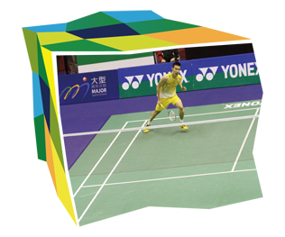 The Hong Kong Badminton Open 2012 at the Hong Kong Coliseum.