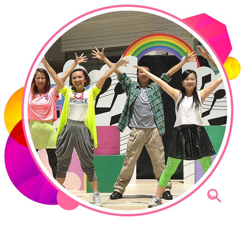 A touring musical performance given at a shopping mall under the Community Cultural Ambassador Scheme.