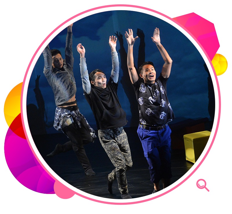 A dance theatre performance under the Arts Experience Scheme for Senior Secondary Students.