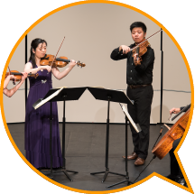 Local ensemble the Romer String Quartet gave a concert at the Hong Kong City Hall in July 2015 as part of the Our Music Talents Series.