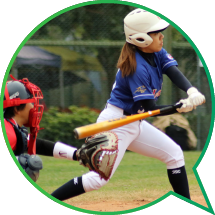 Players in action during the 'Asia Insurance Phoenix Cup 2016' WBSC Hong Kong International Women's Baseball Tournament.