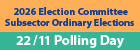 2026 Election Committee Subsector Ordinary Elections