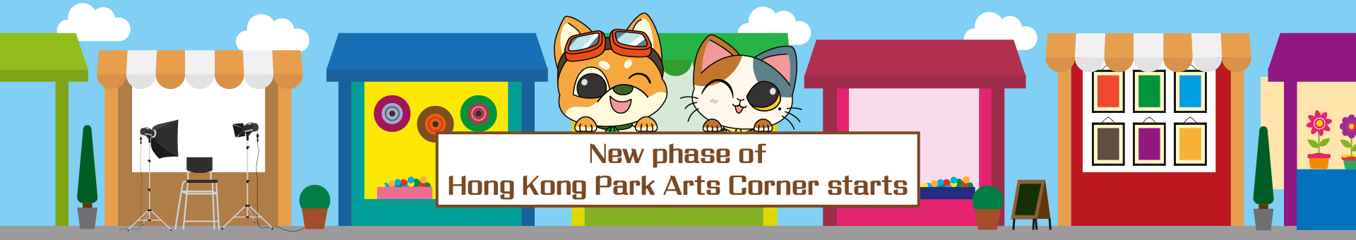 New phase of Hong Kong Park Arts Corner starts