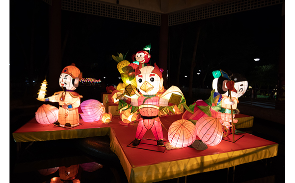 New Territories West Mid-Autumn Lantern Carnival Lantern Display - Banquet of the Gods