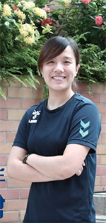 Annie Ms. Wu Lei Ling, The member of the Hong Kong Handball Representative Team