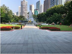 Fountain Terrace Garden of the Hong Kong Zoological & Botanical Gardens