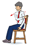 Shoulder Stretch with a Chair