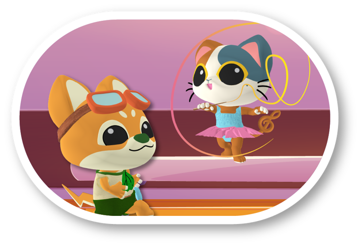 Rhythmic Gymnastics Whirl