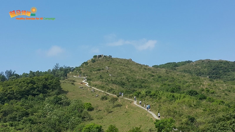 Looking towards Yuen Tsuen Ancient Trail