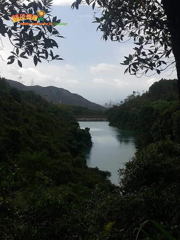 Looking back at Wong Nai Tun Reservoir