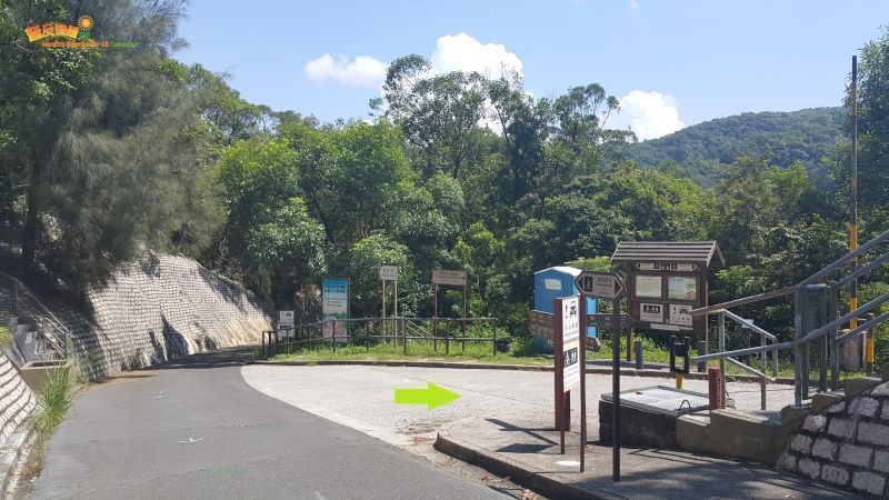 朝青龍頭方向前進