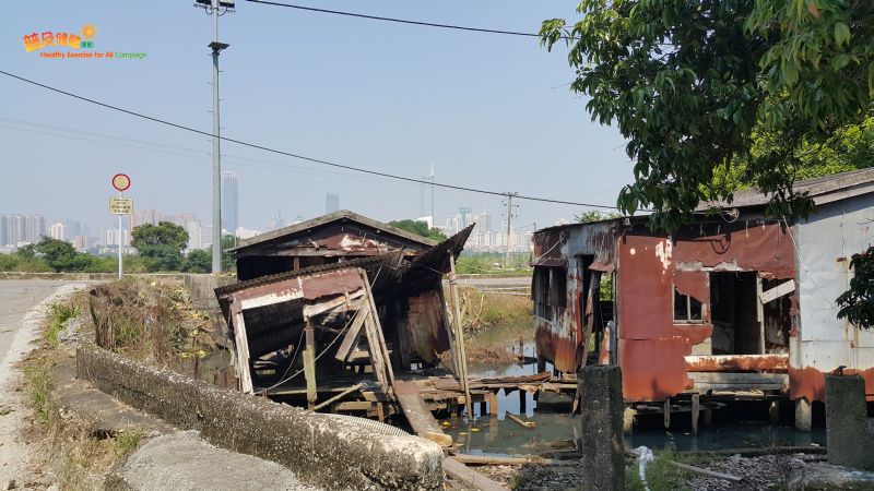 Abandoned houses at Ma Tso Lung