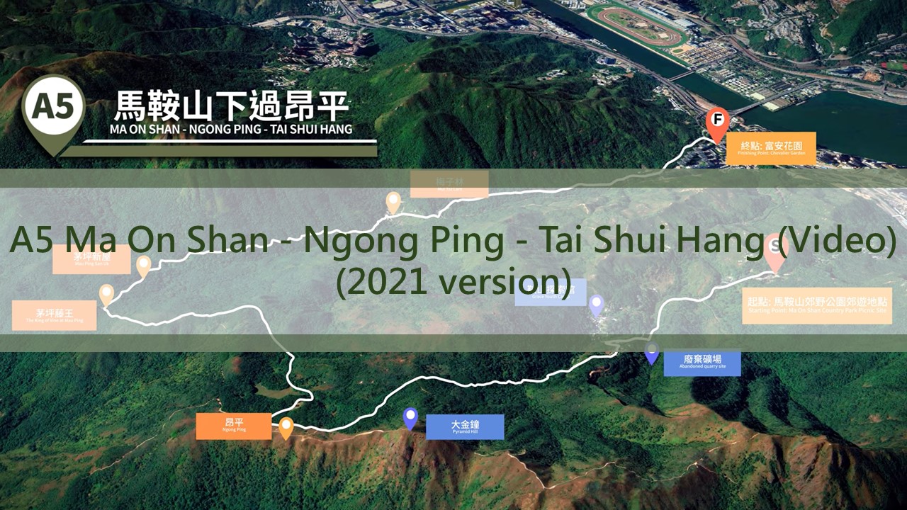 A5 - Ma On Shan - Ngong Ping - Tai Shui Hang