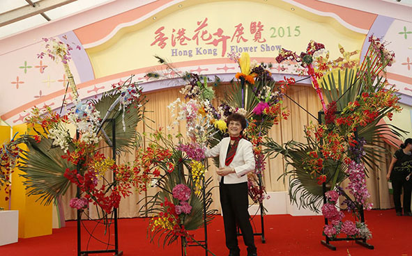 " Danse De la Fleur " - Ms Tonie YUEN ( Tonie Yuen Professional Floristry Program) 