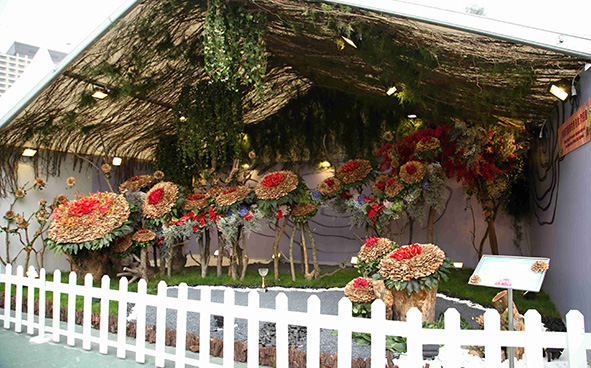 Hong Kong Professor Association of the American Floral Art School