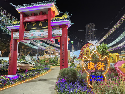 九龍剪影匯繁花