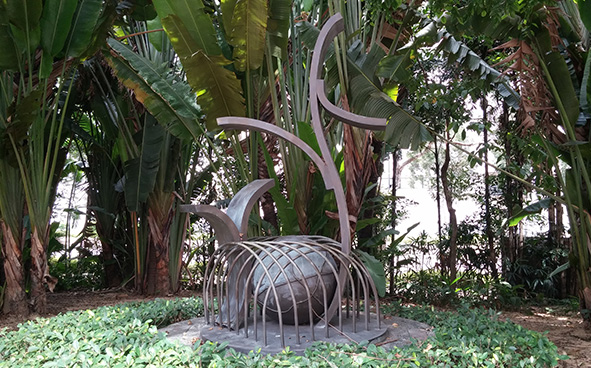 Kwai Tsing Theatre outdoor sculptures artwork "artist"