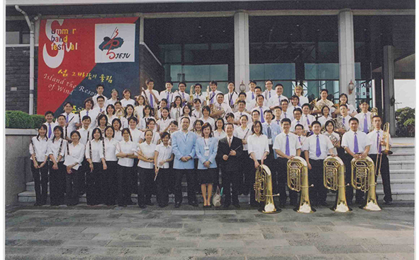 2001年香港青年管乐团济洲之旅