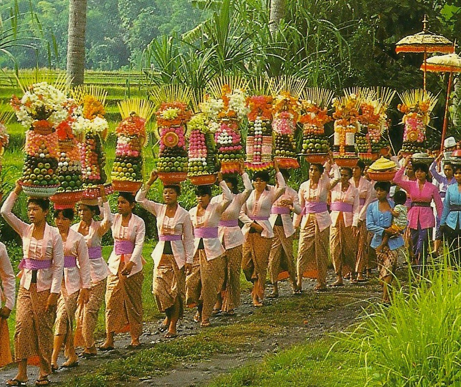 Balinese religious offering