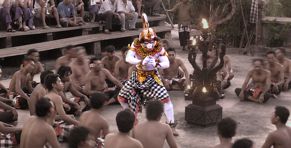 Balinese religious ceremony