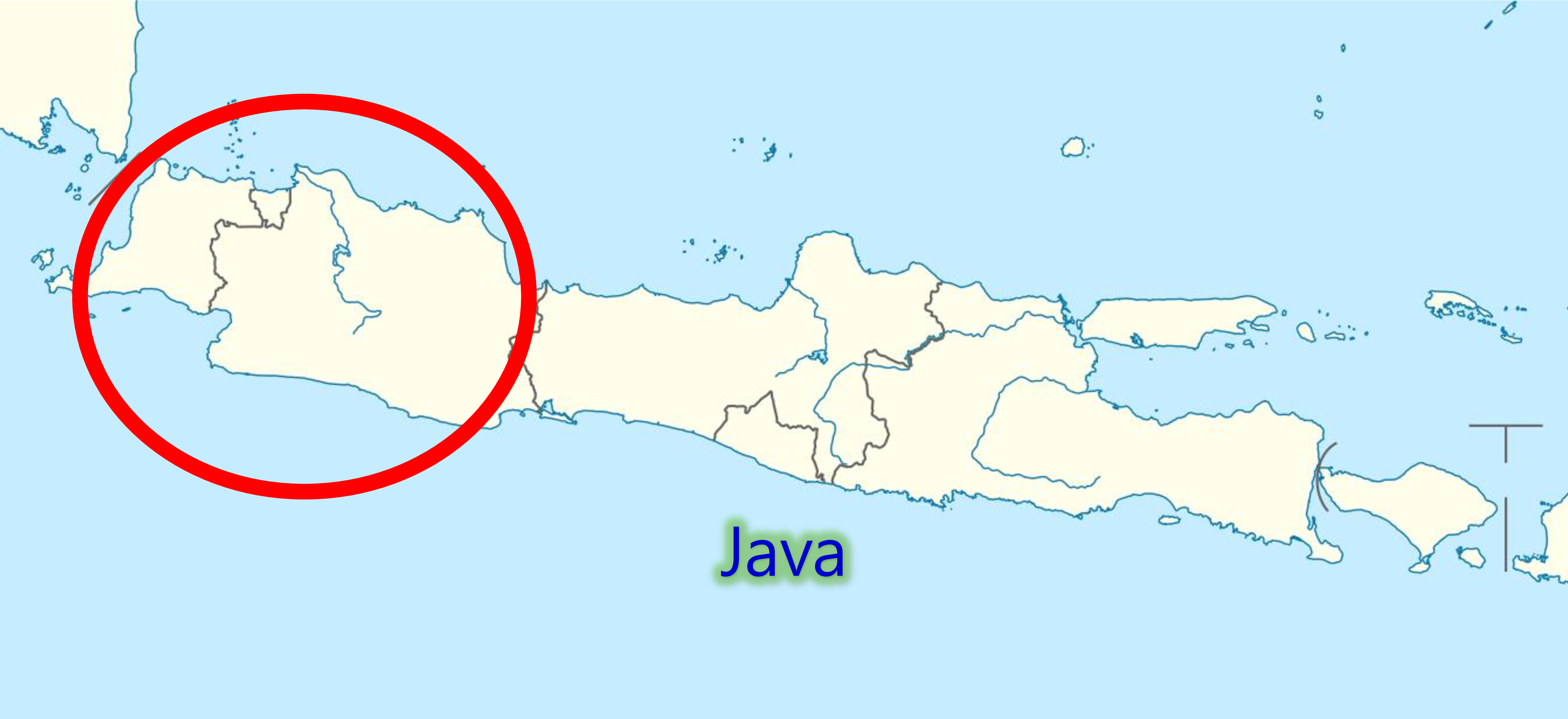 Map of Bali 