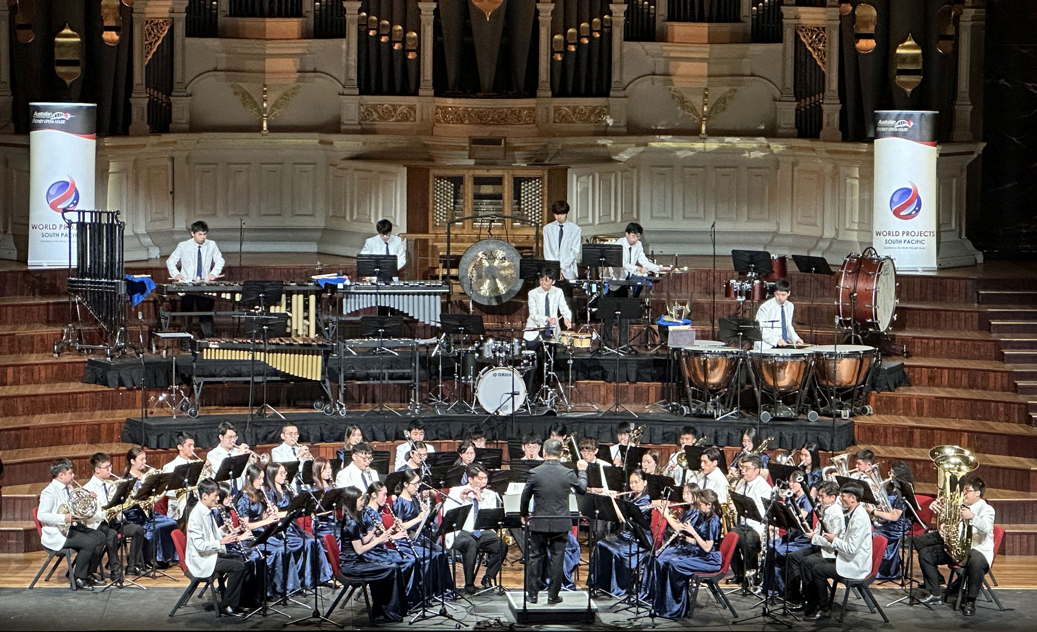 香港青年管樂團於悉尼「2025澳洲國際音樂節」勇奪金獎